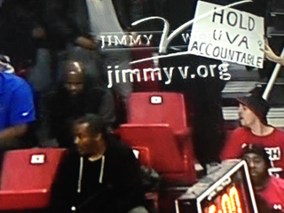 Illustration for article titled UVA-Maryland Basketball Game Site Of Protest And "No Means No" Chants